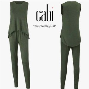 CAbi simple playsuit jumpsuit #5372 size S